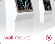 wall mounted kiosk